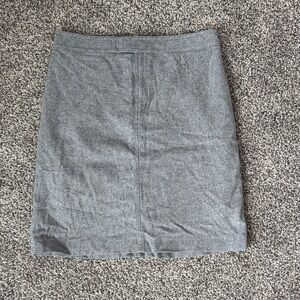 J. Crew Classic Wool Gray Pencil Skirt